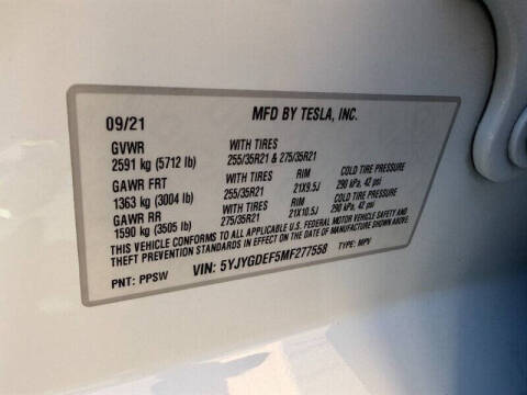 2021 Tesla Model Y Performance