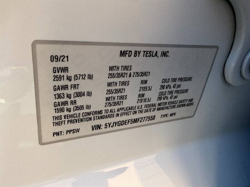 2021 Tesla Model Y Performance