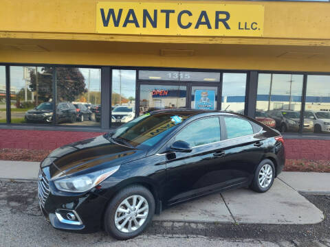 2021 Hyundai Accent for sale at WANTCAR in Lansing MI