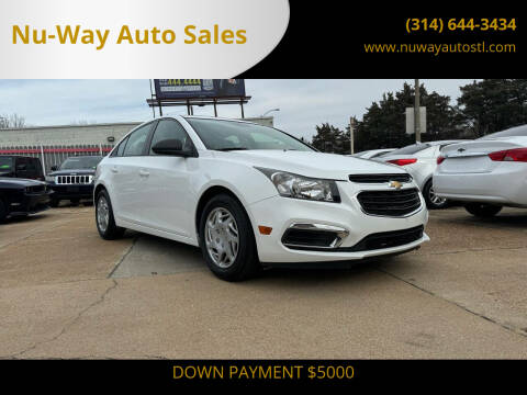 2015 Chevrolet Cruze for sale at Nu-Way Auto Sales in Saint Louis MO