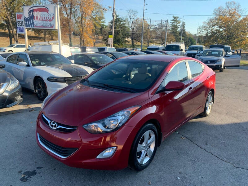 2012 Hyundai Elantra for sale at Honor Auto Sales in Madison TN