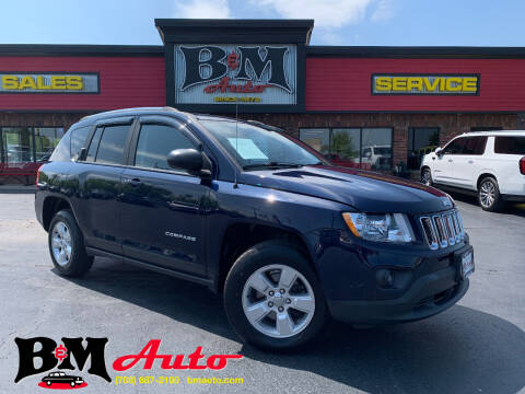 2013 Jeep Compass for sale at B & M Auto Sales Inc. in Oak Forest IL