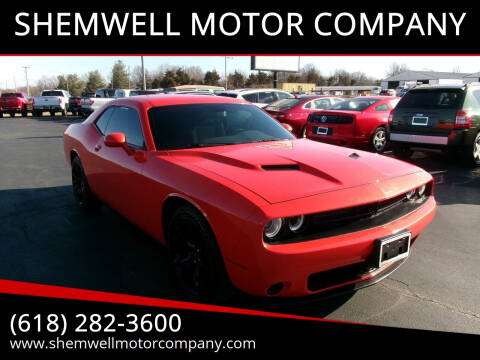 2018 Dodge Challenger for sale at SHEMWELL MOTOR COMPANY in Red Bud IL