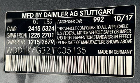 2018 Mercedes-Benz E-Class E 400 4MATIC