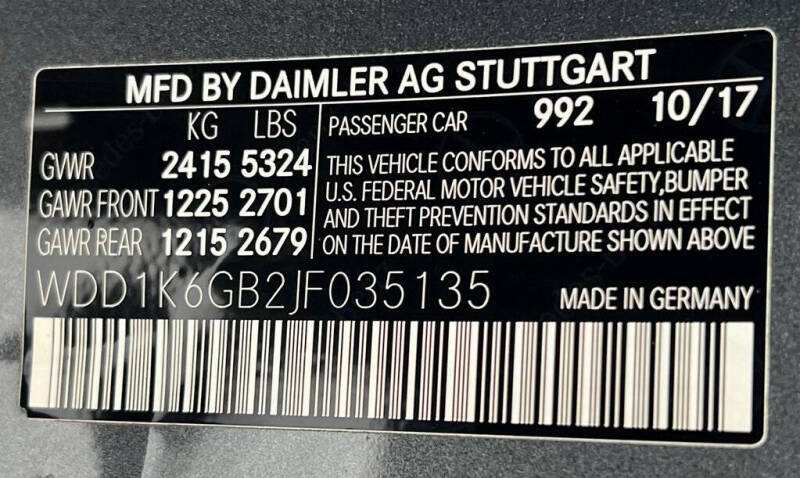 2018 Mercedes-Benz E-Class E 400 4MATIC