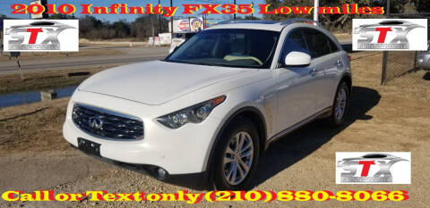 2010 Infiniti FX35 for sale at STX Auto Group in San Antonio TX