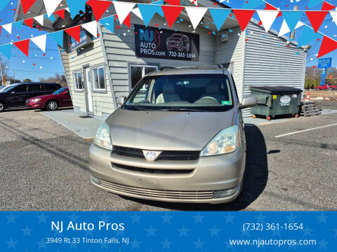 2005 Toyota Sienna for sale at NJ Auto Pros in Tinton Falls NJ