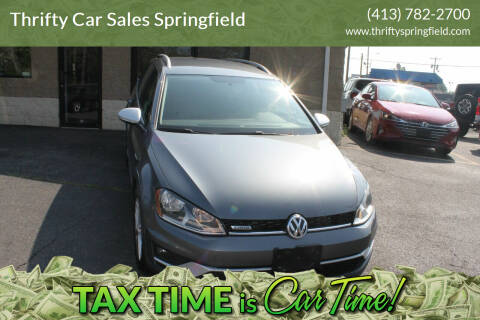 2017 Volkswagen Golf Alltrack for sale at Thrifty Car Sales Springfield in Springfield MA