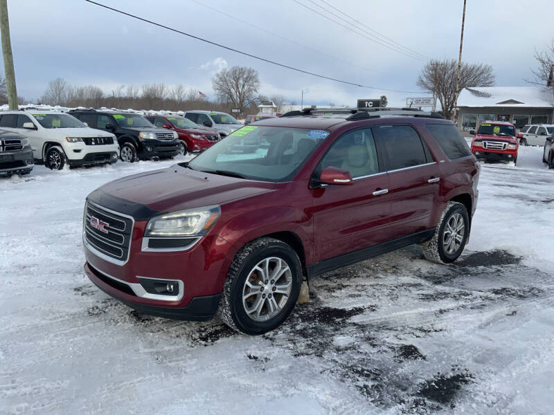 Used 2016 GMC Acadia SLT with VIN 1GKKVRKD4GJ249201 for sale in Traverse City, MI