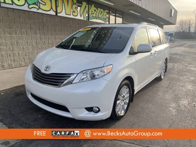 2015 Toyota Sienna for sale at Becks Auto Group in Mason OH