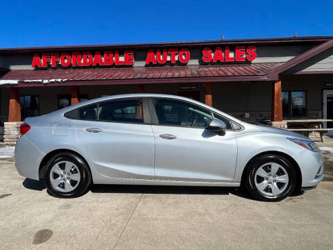 2017 Chevrolet Cruze for sale at Affordable Auto Sales in Cambridge MN