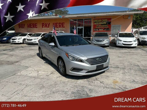 2015 Hyundai Sonata for sale at DREAM CARS in Stuart FL