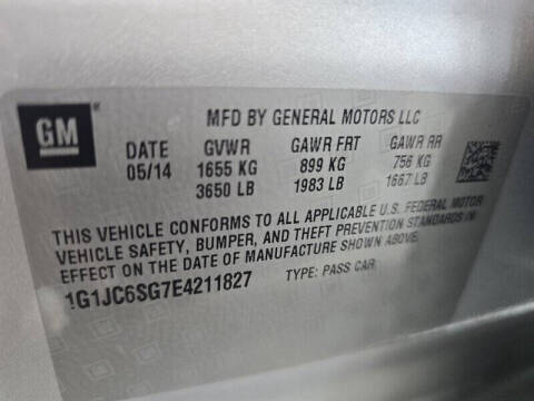 2014 Chevrolet Sonic LT Auto