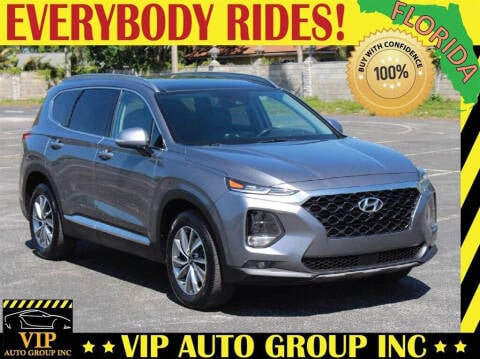2019 Hyundai Santa Fe for sale at VIP Auto Group in Clearwater FL
