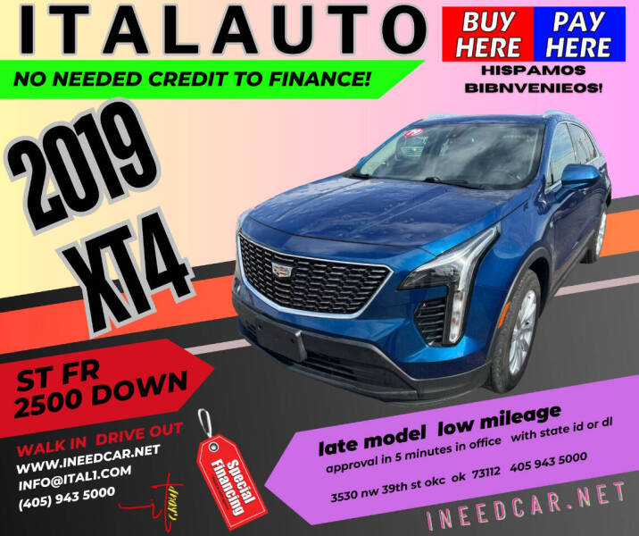 2019 Cadillac XT4 for sale at IT GROUP in Oklahoma City OK