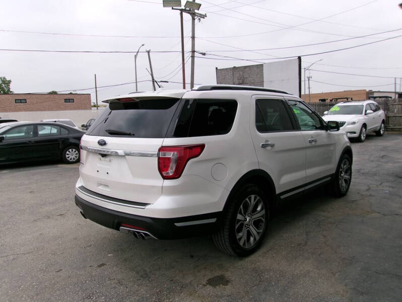 2018 Ford Explorer Platinum