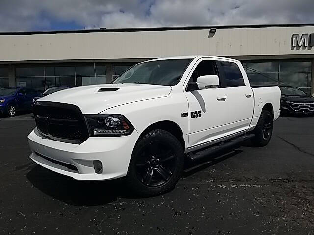 Used 2017 RAM Ram 1500 Pickup Night with VIN 1C6RR7MT7HS823221 for sale in Bellefontaine, OH