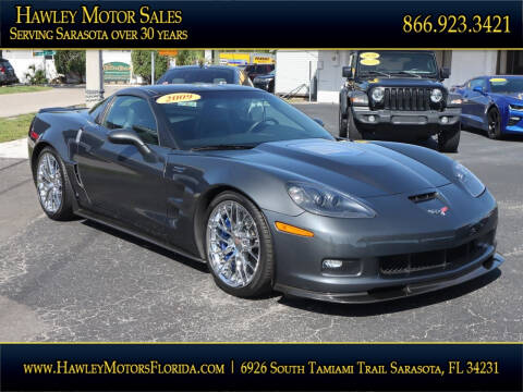 2009 Chevrolet Corvette for sale at Hawley Motor Sales in Sarasota FL