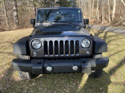 2016 Jeep Wrangler Unlimited for sale at JOHNSON MOTOR SALES INC in Lenoxville PA