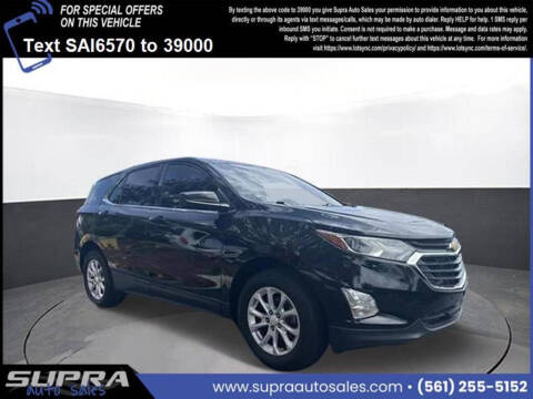 2018 Chevrolet Equinox for sale at SUPRA AUTO SALES in Riviera Beach FL