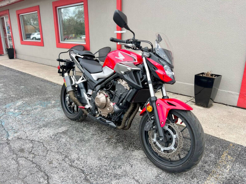 2019 Honda CB500FA for sale at Richardson Sales, Service & Powersports in Highland IN