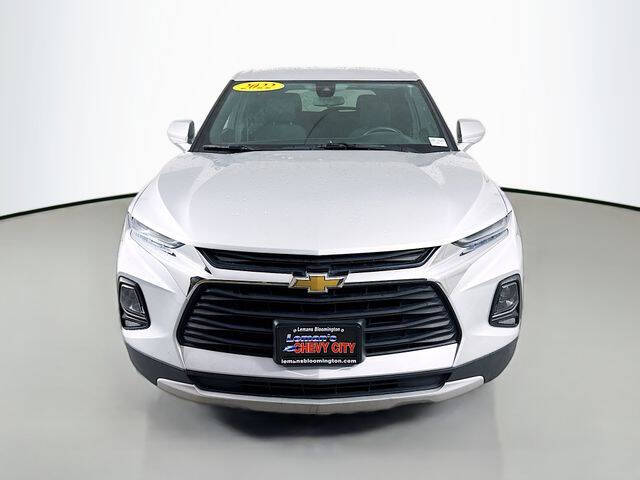 Used 2022 Chevrolet Blazer 2LT with VIN 3GNKBCR41NS117166 for sale in Bloomington, IL
