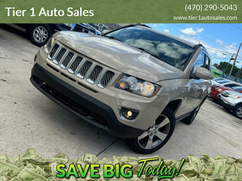 2017 Jeep Compass for sale at Tier 1 Auto Sales in Gainesville GA