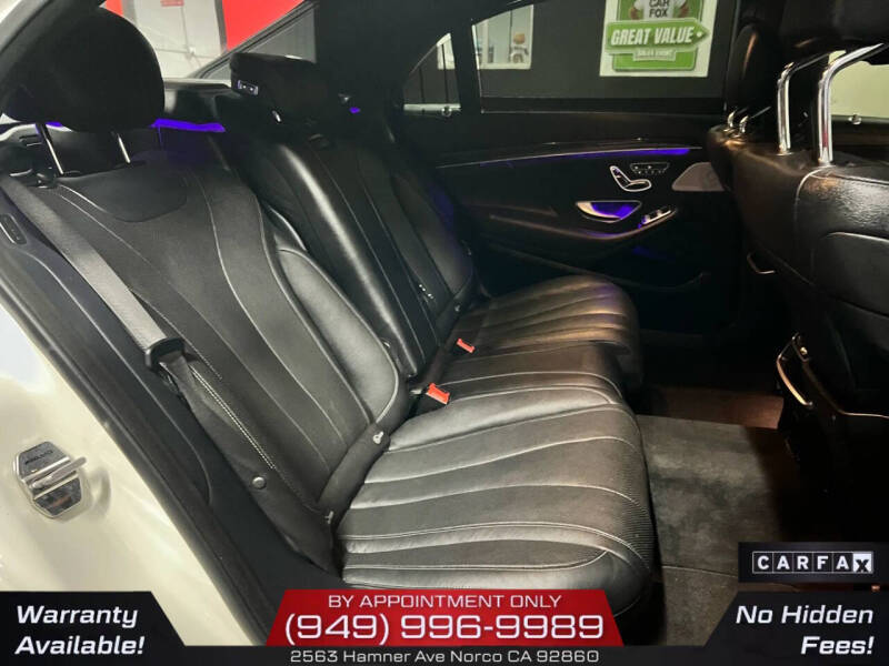 2017 Mercedes-Benz S-Class S 550