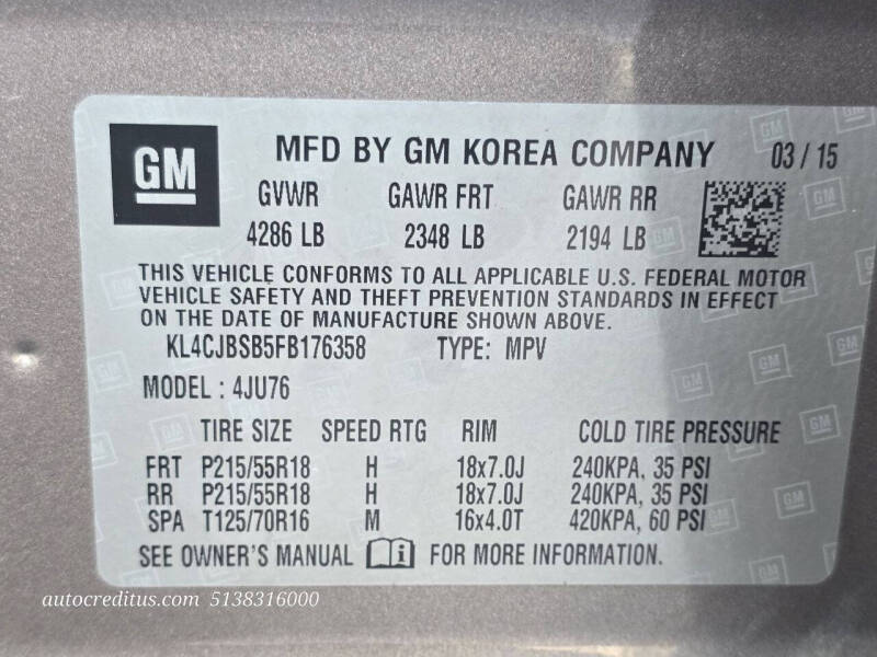 2015 Buick Encore Convenience
