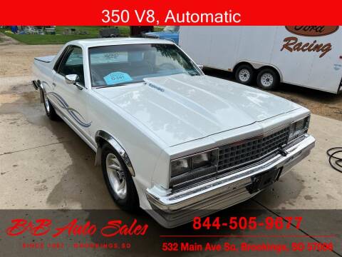 1983 Chevrolet El Camino for sale at B & B Auto Sales in Brookings SD