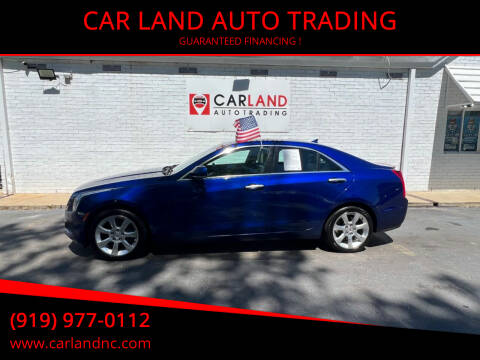 2014 Cadillac ATS for sale at CAR LAND  AUTO TRADING in Raleigh NC