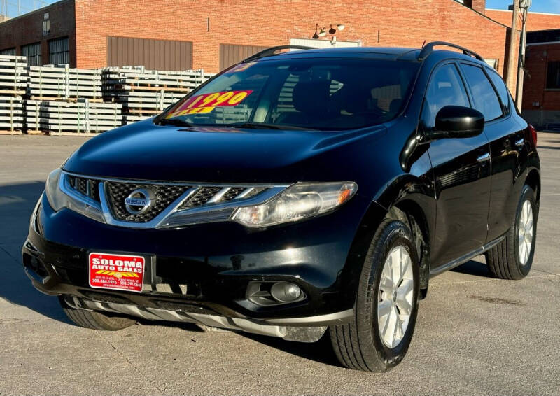 2013 Nissan Murano for sale at SOLOMA AUTO SALES in Grand Island NE