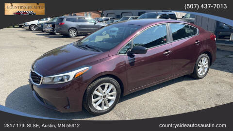 2017 Kia Forte for sale at COUNTRYSIDE AUTO INC in Austin MN