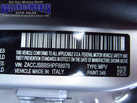 2017 Jeep Renegade Altitude