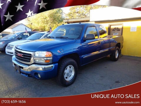 2004 GMC Sierra 1500 for sale at Unique Auto Sales in Marshall VA