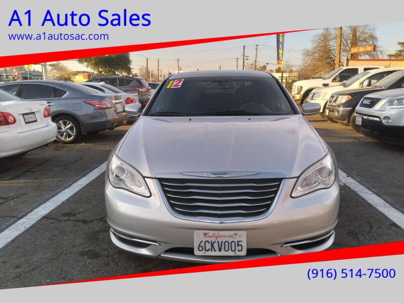2012 Chrysler 200 for sale at A1 Auto Sales in Sacramento CA