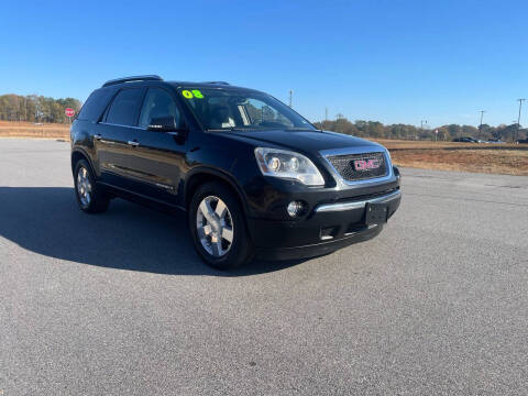 2008 GMC Acadia for sale at JR Motors in Monroe GA