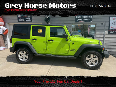 2013 Jeep Wrangler Unlimited for sale at Grey Horse Motors in Hamilton OH