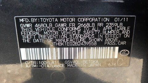 2011 Lexus ES 350