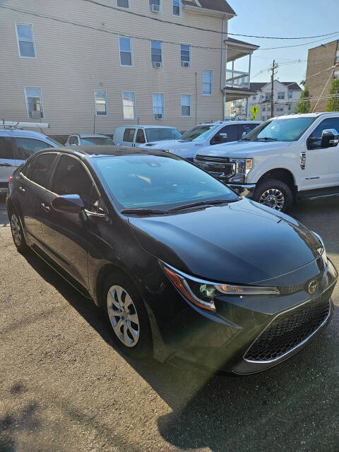 2022 Toyota Corolla for sale at RENOS AUTO SALES LLC in Waterbury, CT