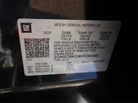 2019 Chevrolet Tahoe LT