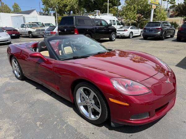 Red 2007 Chevrolet Corvette Base Convertible 2dr Convertible 1