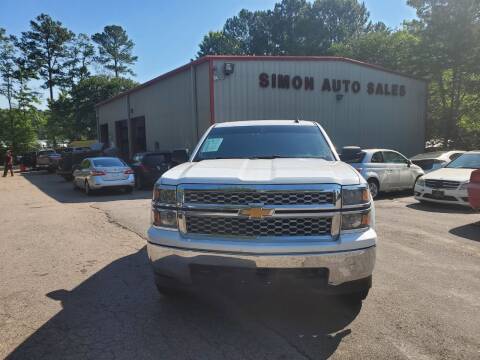 2014 Chevrolet Silverado 1500 for sale at Simon's Auto Sales in Clayton NC