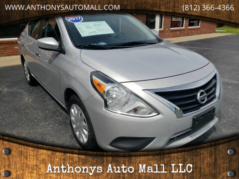 2017 Nissan Versa for sale at Anthonys Auto Mall LLC in New Salisbury IN