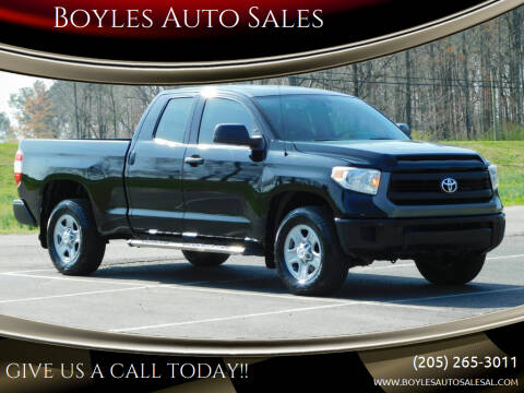 2017 Toyota Tundra for sale at Boyles Auto Sales in Jasper AL