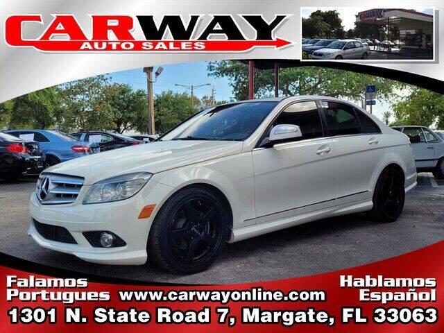 2009 Mercedes-Benz C-Class for sale at CARWAY Auto Sales in Margate FL