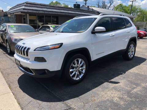 2014 Jeep Cherokee for sale at Premier Motor Car Company LLC in Newark OH