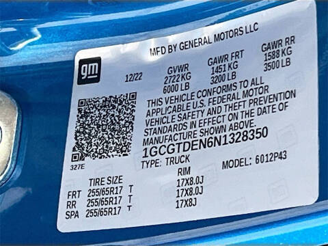 2022 Chevrolet Colorado