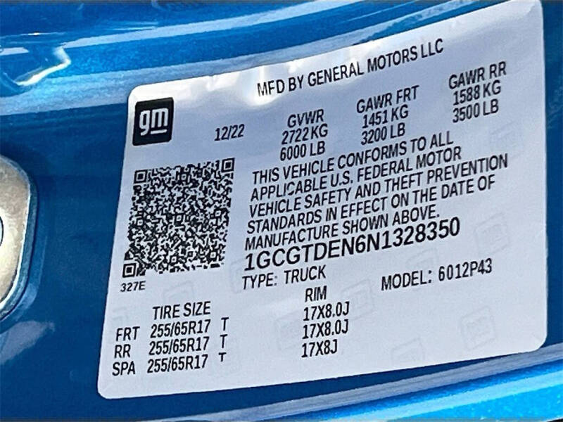 2022 Chevrolet Colorado