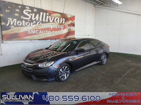 2016 Honda Civic for sale at SULLIVAN MOTOR COMPANY INC. in Mesa AZ